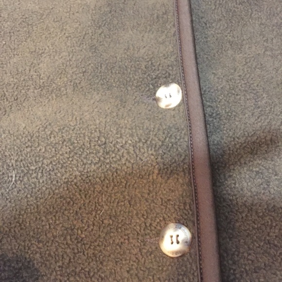 Liz Claiborne Brown Sherpa Lined Jacket - Picture 3 of 8